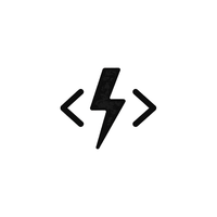 Customized kinetic LED products and light installations from China 25 Lightning bolt with code brackets