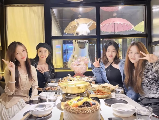 Large-scale custom bionic horse kinetic sculpture installed in Restaurant