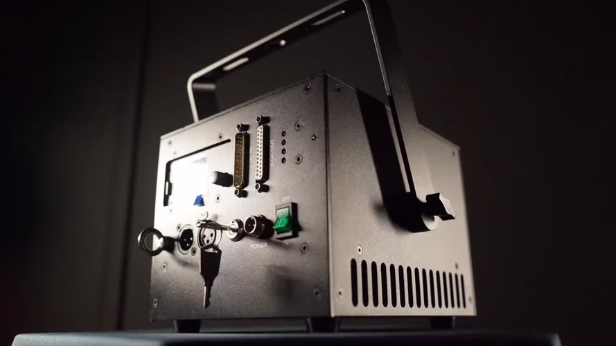 Rechargeable battery system of Mini RGB Laser