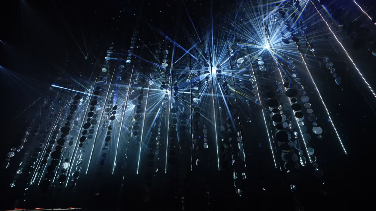 S-Mirror kinetic mirror art installation at Getshow Guangzhou 2026