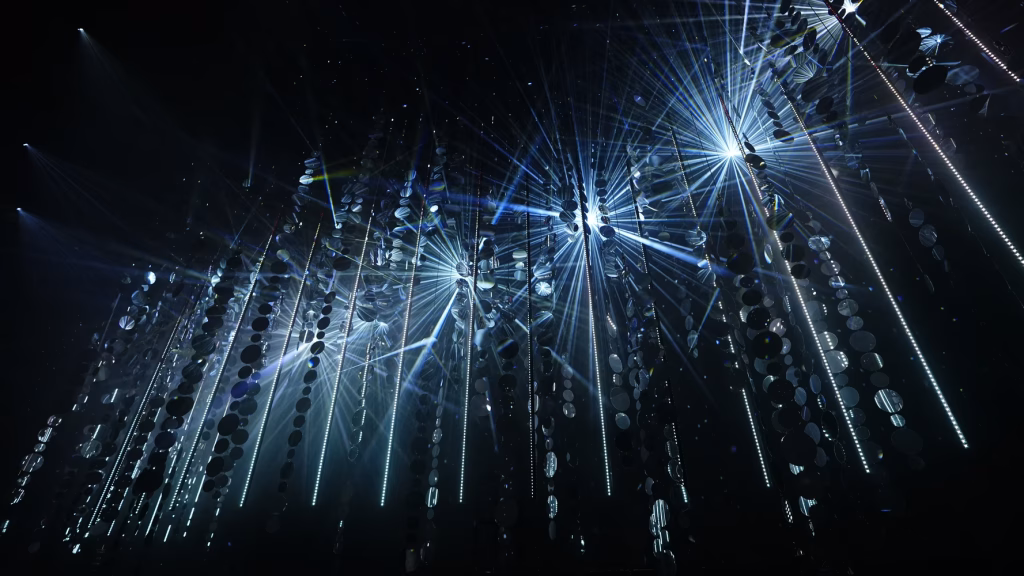 S Mirror Art Project at GuangZhou Getshow 2026 10 Kinetic mirrors and LED tapes