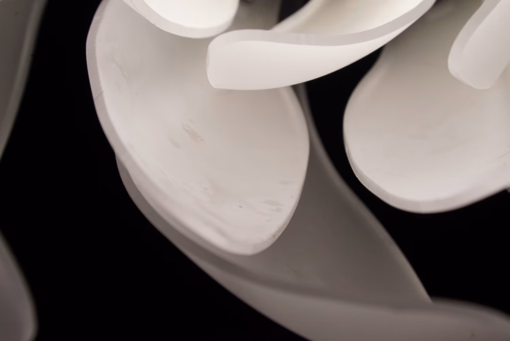 The white petal details of the kinetic ethereal flower (2)